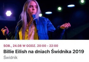 zrzut ekranu z wydarzenia z portalu spolecznościowego