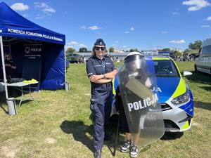policjanci na Air Festival
