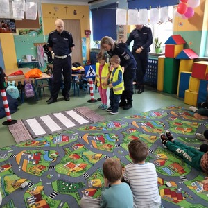 Spotkanie policjantów z dziećmi