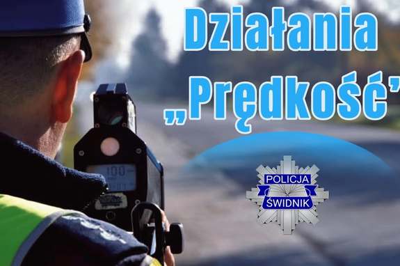 policjant mierzący prędkość