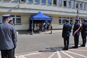święto policji w KPP Świdnik - uroczysty apel