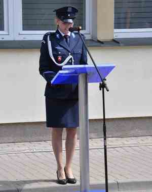 święto policji w KPP Świdnik - uroczysty apel