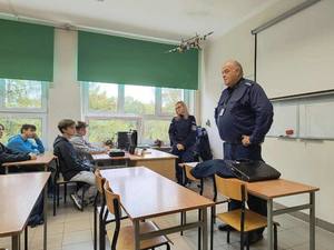 spotkanie z uczniami w sali