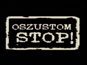 napis stop oszustom
